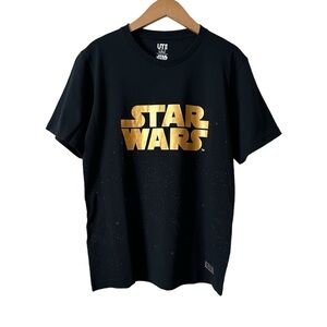 Uniqlo x Star Wars Men’s The Last Jedi Black T-shirt Large